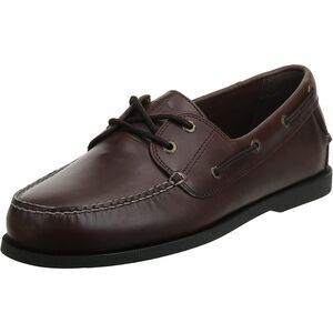 Dockers Men’s Vargas Raisin Leather size 11.5 Handsewn Boat Shoe BNIB
